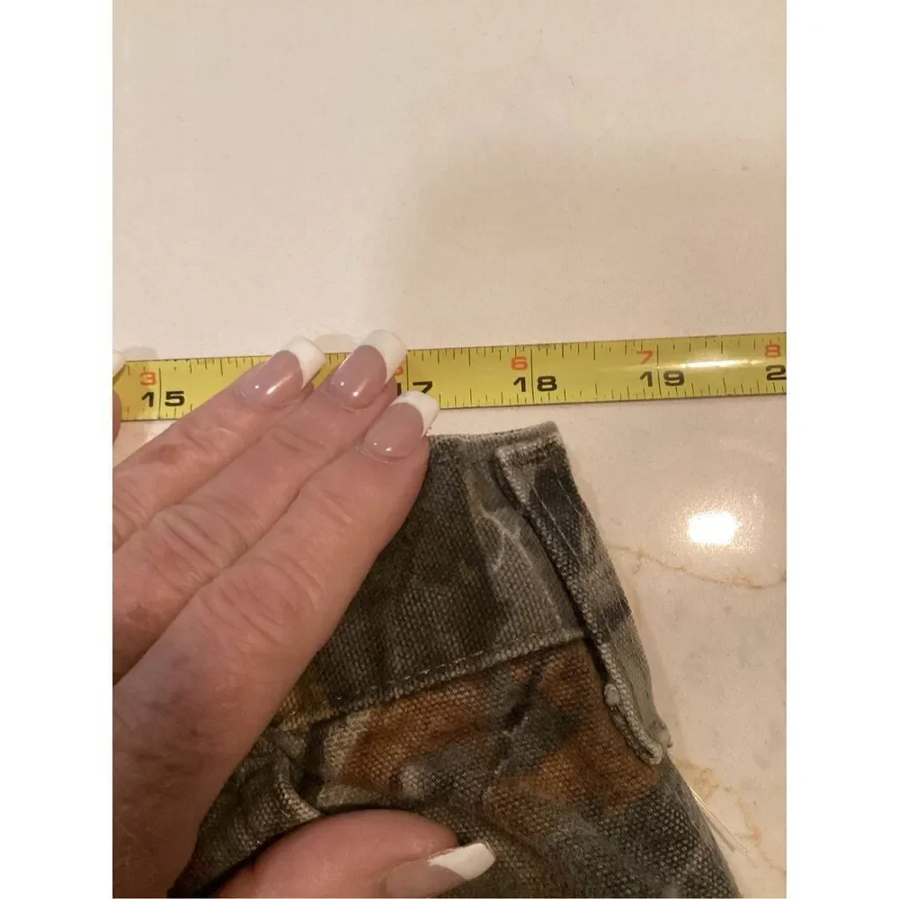 Carhartt X Realtree B158 Camo Dungaree Carpenter Pants Sz 40x30 Vintage